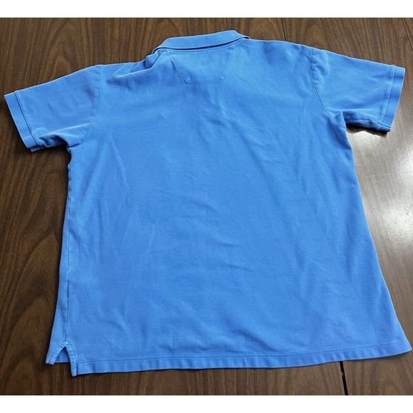VTG Nautica Men's Sz XL Blue Classic Fit Polo Shirt Collared Embroidery Logo - Picture 6 of 7